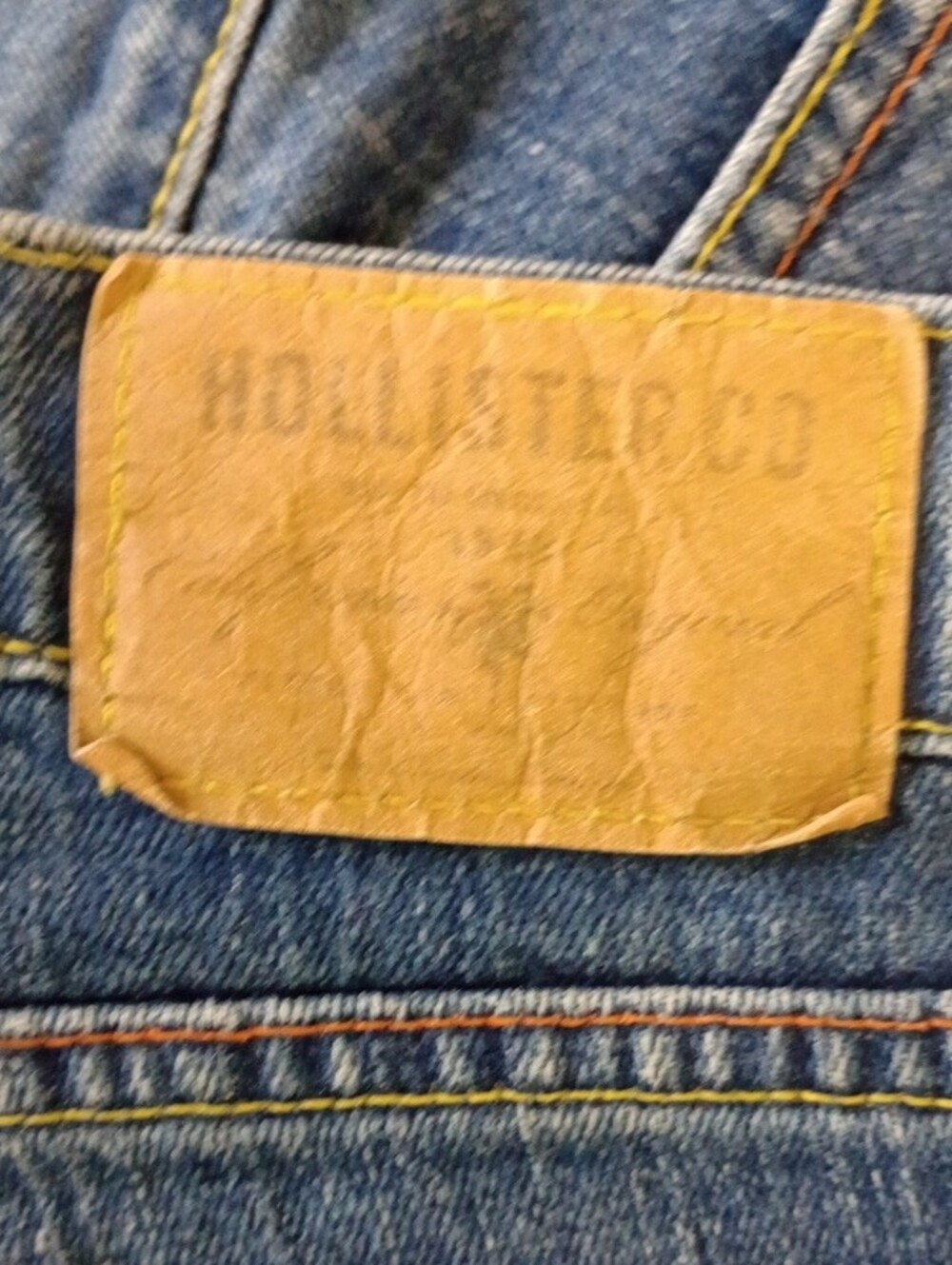 Hollister Medium Blue Flare Jeans - Picture 8 of 10